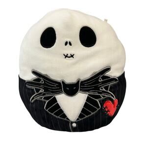Disney Squishmallows Nightmare Before Christmas 8" Jack Valentine Heart Plush